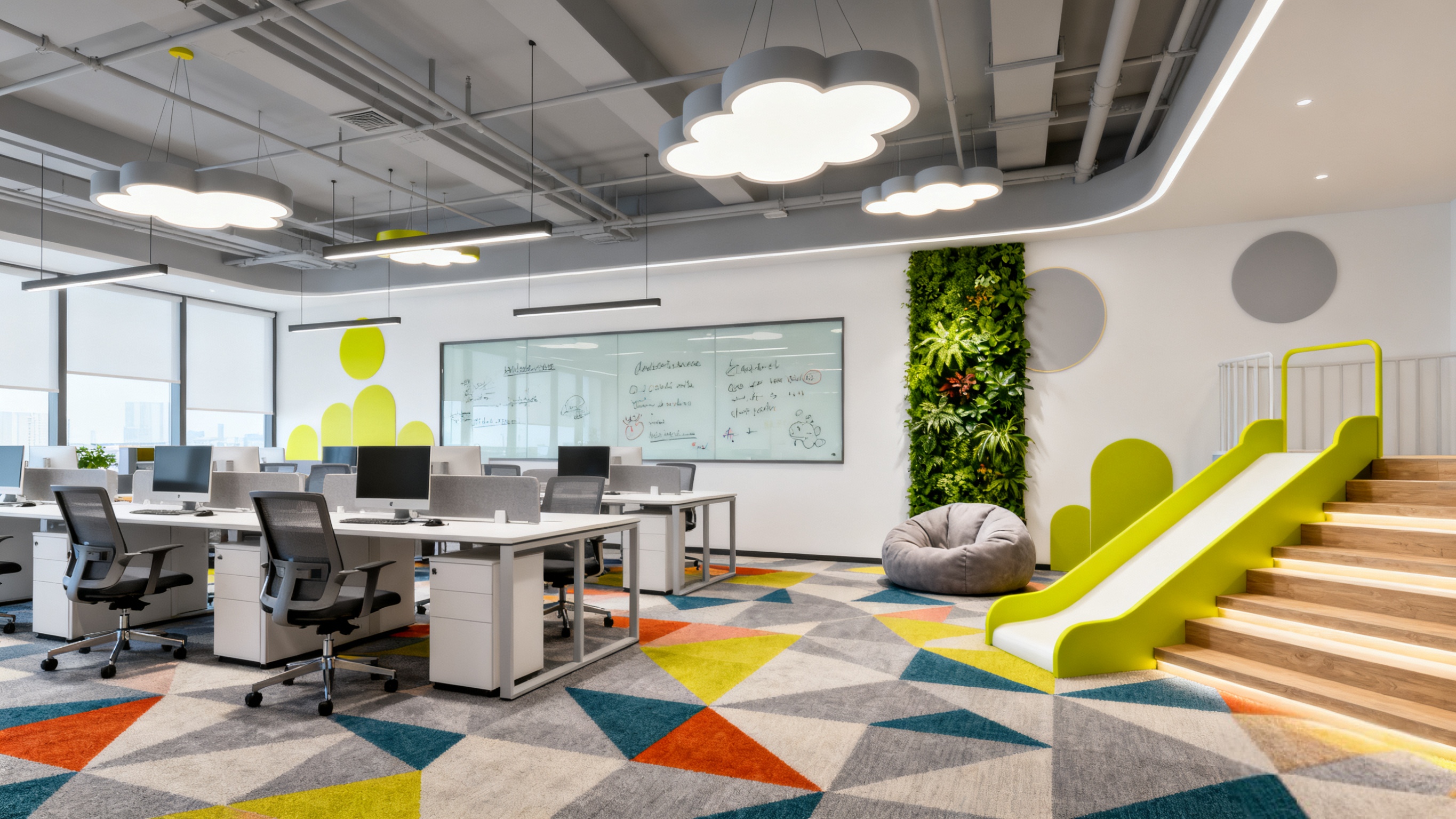 當(dāng)辦公室變成“靈感游樂場”，創(chuàng)意根本停不下來